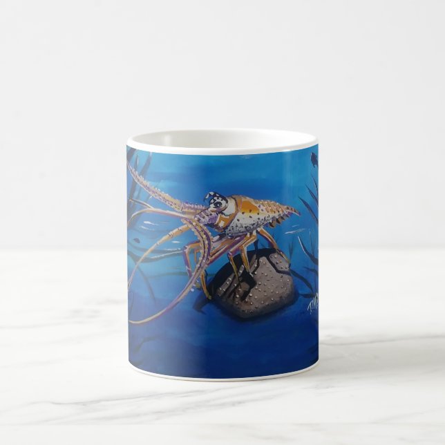 Caneca De Café Underwater Sea Life Ocean Scene Mug (Centro)