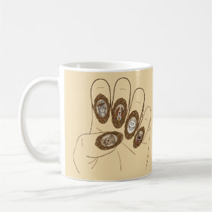 Caneca De Café Unhas de Família