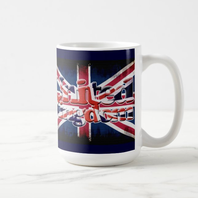 Caneca De Café União Britânica - União de bandeira - Jack Patriót (Direita)