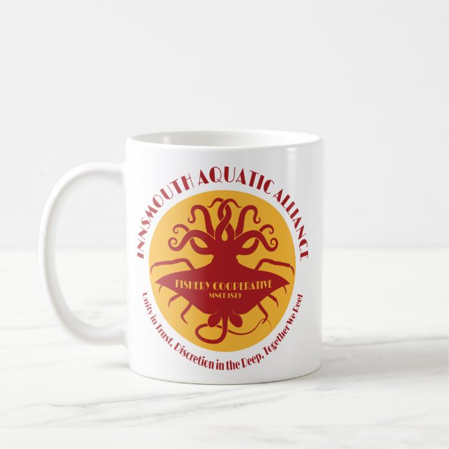 Caneca De Café União das Pescarias da Aliança Aquática da Boca (Esquerda)