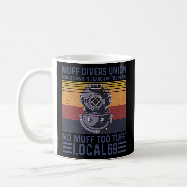 Caneca De Café União de Muff Divers (Esquerda)
