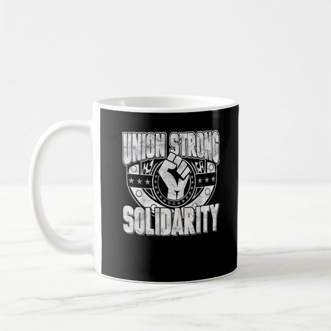 Caneca De Café União Forte Solidariedade (Esquerda)
