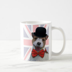 Caneca De Café União Jack Russell