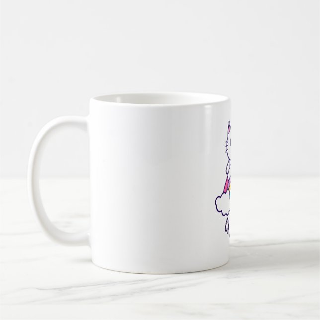 Caneca De Café Unicorn Cat (Esquerda)