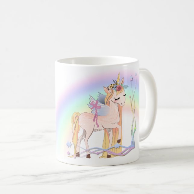 Caneca De Café Unicorn Classic Mug (Frente Esquerda)