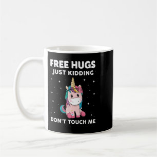 Caneca De Café Unicorn Free Hugs Unicorn 213 Magical Pony