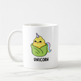 Caneca De Café Unicorn Funny Baby Corn Pun