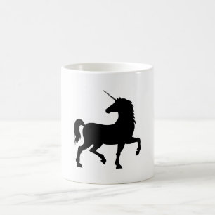 Caneca De Café Unicorn Silhouette