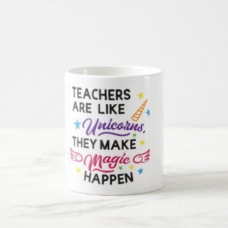 Caneca De Café Unicorn Teacher Mug