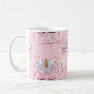 Caneca De Café Unicorn Toast e Milkshake