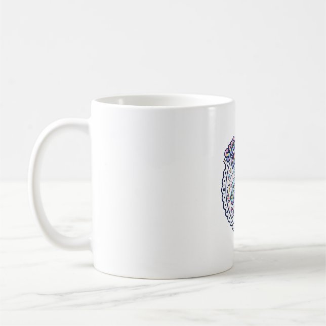 Caneca De Café Unicórnio Açúcar Rush Unicórnio Divertido Presente (Esquerda)