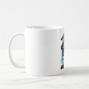 Caneca De Café Unicórnio Bernedoodles É Magia