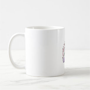 Caneca De Café Unicórnio Cereja Coquete Unicórnio Original Zazzle