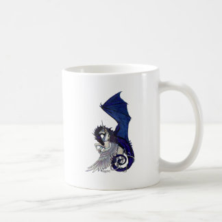 Caneca De Café Unicórnio e dragão VOADOS
