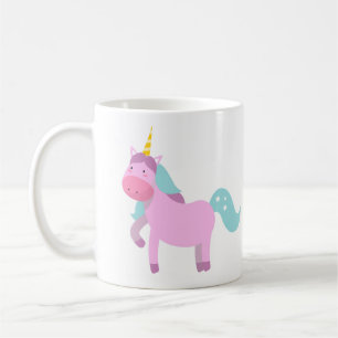 Caneca de Café Unicórnio Fofo – Caneca de Amante d