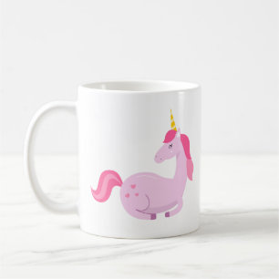 Caneca de Café Unicórnio Fofo – Caneca de Amante d