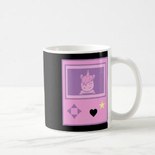 Caneca De Café Unicórnio Gamer Kawaii Menina Anime Pastel Estilo 