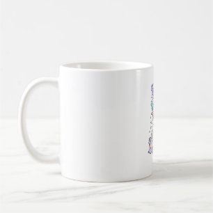 Caneca De Café Unicórnio Lendo no Meu Canto de Unicórnio T Pastel