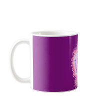 Unicórnio lilás rosa