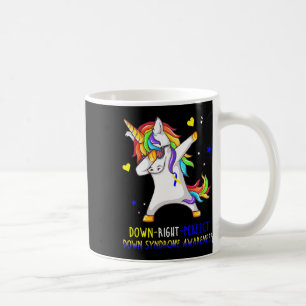 Caneca De Café Unicórnio para Baixo, Perfeito para Baixo, Sensibi