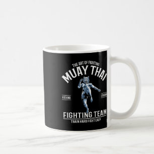 Caneca De Café Unicórnios Muay Thai Fofos Boxe Tailandesa e Kickb