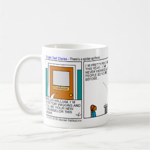 Caneca De Café Únicos diários do pai - há uma aranha acima lá