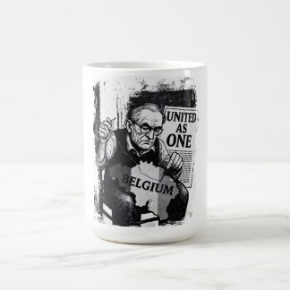 Caneca De Café Unida como um - Belgium Unity Mug