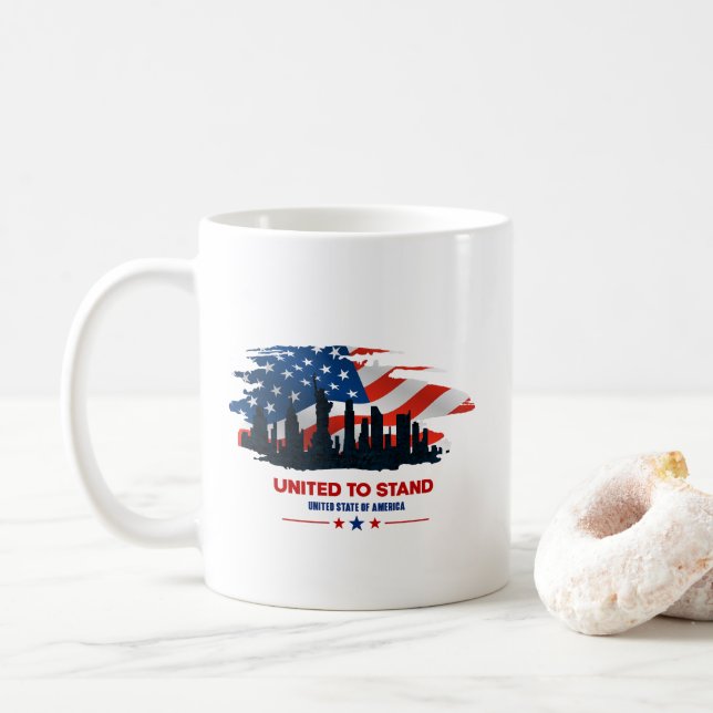 Caneca De Café Unida para Stand | 11# Mug Clássico (Com Donut)