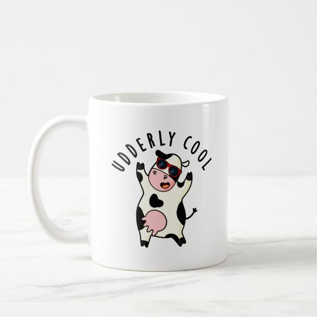 Caneca De Café Unidido Legal, Cow Pun (Esquerda)