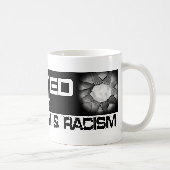 Caneca De Café Unido contra o sionismo (Direita)