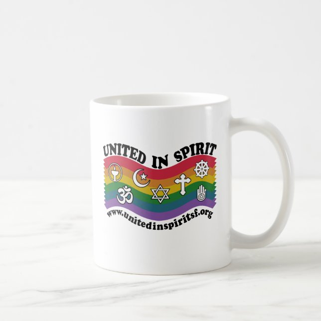 Caneca De Café Unidos em Espírito (Direita)