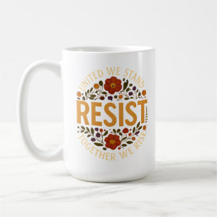 Caneca De Café Unidos Nós Estamos, Juntos Nós Subimos