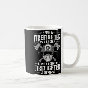 Caneca De Café Uniforme de Bombeiro para Homens Mulheres Trabalho