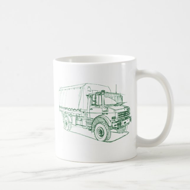 Caneca De Café Unimog U4000 (Direita)