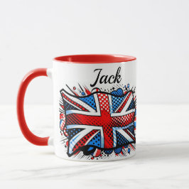 Caneca de café Union jack