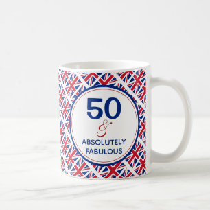 Caneca De Café UNION JACK 50 E BRETANHA EXCELENTE Absolutamente F