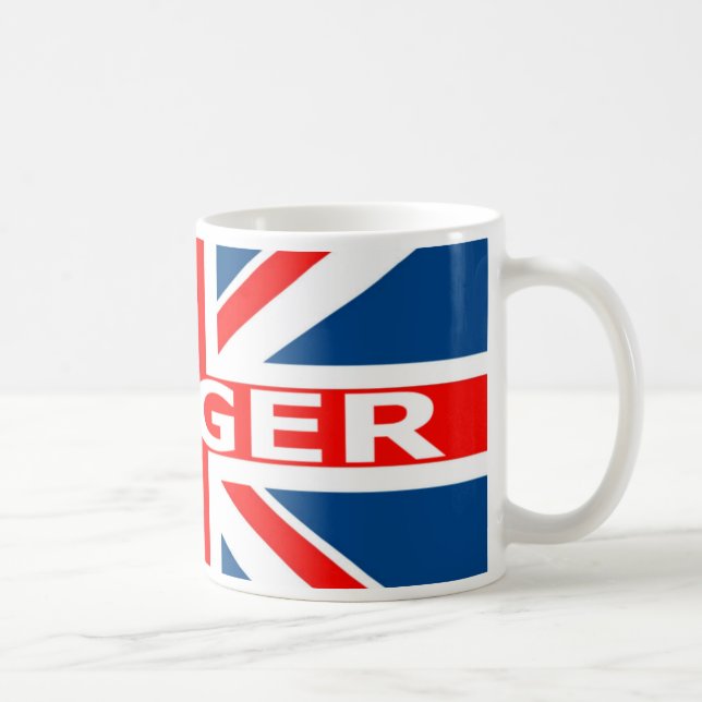 Caneca De Café Union Jack amaldiça (Direita)