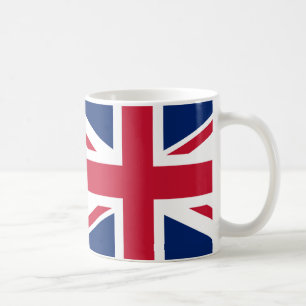 Caneca De Café Union Jack Flag Cerâmica Coffee Mug
