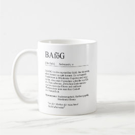 Caneca De Café Unispruch "BAföG" Geschenk, Studenten