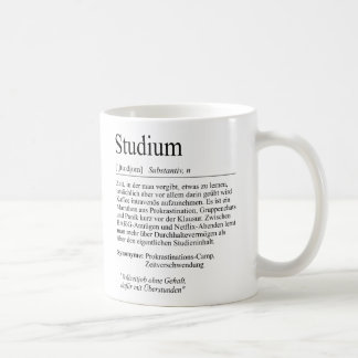 Caneca De Café Unispruch "Studium" Geschenk, Studenten