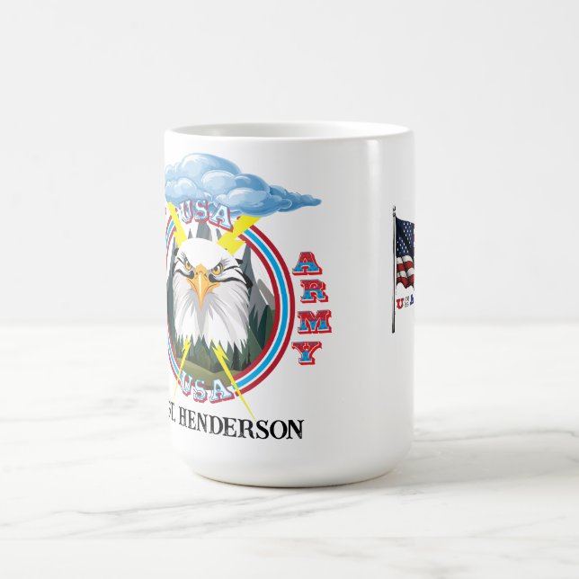 Caneca De Café United States Army Vereran  (Centro)