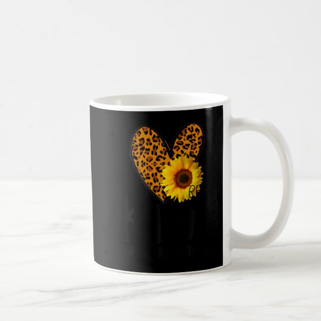 Caneca De Café Unity Day Orange Be Kind Leopard Heart Anti Bullyi (Direita)