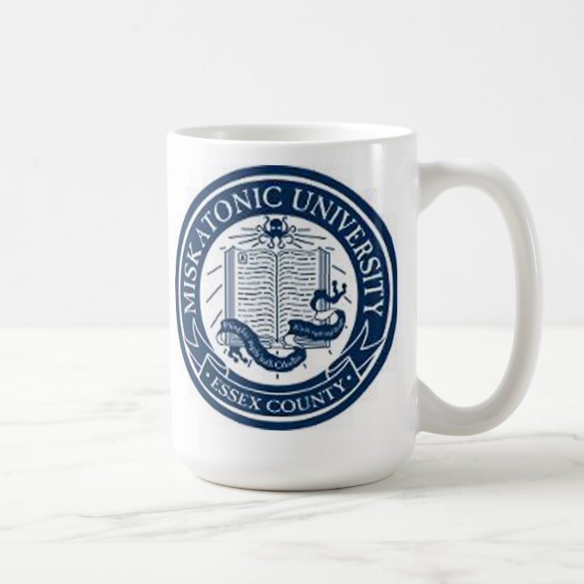 Caneca De Café Universidade de Miskatonic (Direita)