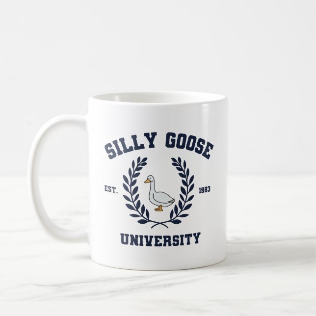 Caneca De Café Universidade do ganso bobo (Esquerda)
