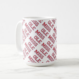 Caneca De Café Universidade do Mississippi   Ole Miss Wordmark