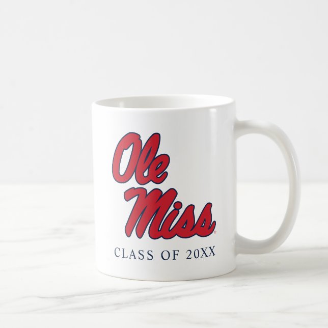 Caneca De Café Universidade do Mississippi | Script Ole Miss (Direita)