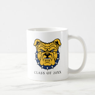 Caneca De Café Universidade Estadual da NCA&T   Rosto de Buldogue