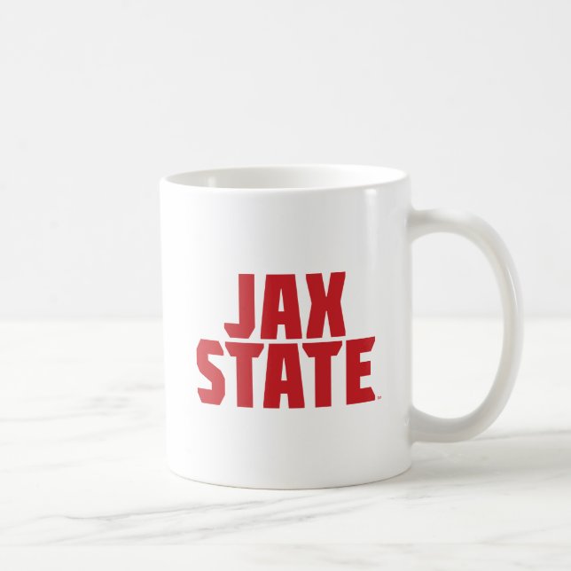 Caneca De Café Universidade Estadual de Jacksonville JAX STATE Ve (Direita)