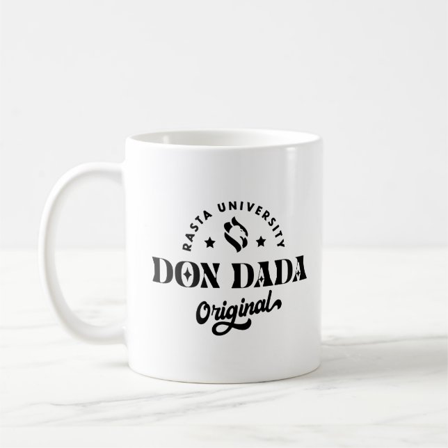Caneca De Café Universidade rasta Don Dada Original Reggae (Esquerda)