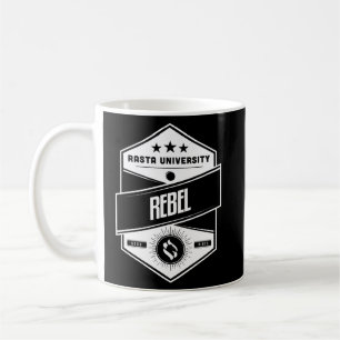 Caneca De Café Universidade Rasta Rebel Good Vibes Reggae
